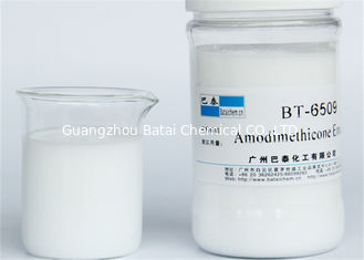 L'olio siliconeico amminico bianco latteo/emulsione di silicone amminica porta liscia il tocco