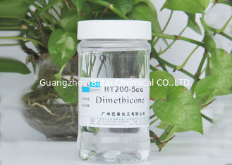 L'olio siliconeico liquido trasparente di Dimethicone per capelli/la pulizia screma