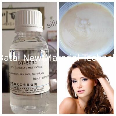 Olio di Caprylyl Methicone Ottilico di Silicone Fluido per la Cura della Pelle e dei Capelli