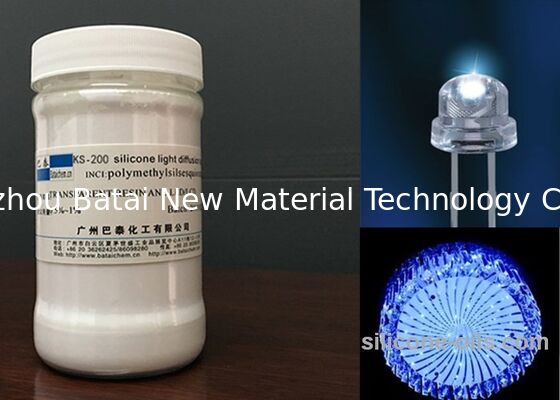 Agente di diffusione della luce in silicone a bassa perdita