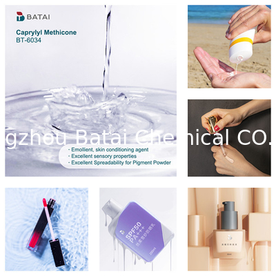 Fornitore di meticone di caprilio Silicone di alta purezza di qualità cosmetica in fondazione