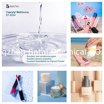 Fornitore di meticone di caprilio Silicone di alta purezza di qualità cosmetica in fondazione