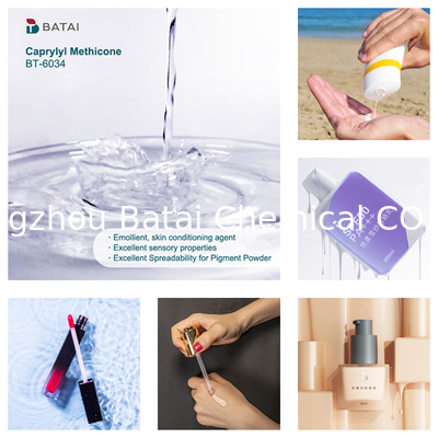 Fornitore di meticone di caprilio Silicone di alta purezza di qualità cosmetica in fondazione