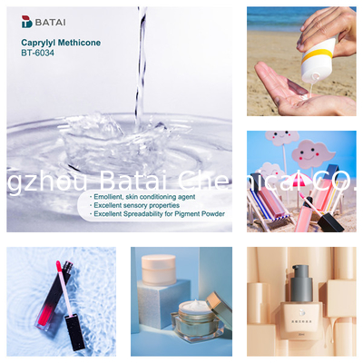 Fornitore di meticone di caprilio Silicone di alta purezza di qualità cosmetica in fondazione