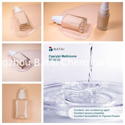 Caprylyl meticone derivato di meticone per la crema BB indice di rifrazione n/20D 1.4000 1.4200