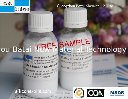 Sospensione liquida bianca lattea dell'elastomero di silicone BT-9268 con il Morbido fuoco ed il tocco delizioso