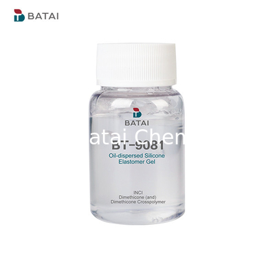Non additivo Siloxane ciclico tipo TDS COA BT-9081 Gel trasparente o traslucido / Prodotto per la protezione solare / Dimeticone crosspolymer